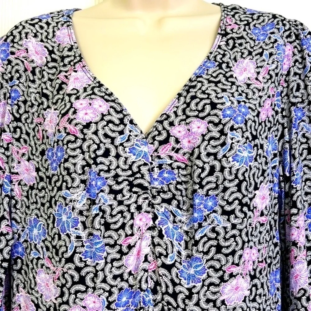 LOFT colorful floral
